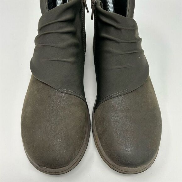 Clarks Cloudsteppers Sillian 2.0 HI Women's Ankle Boots Size 9 Olive Green - Picture 5 of 12